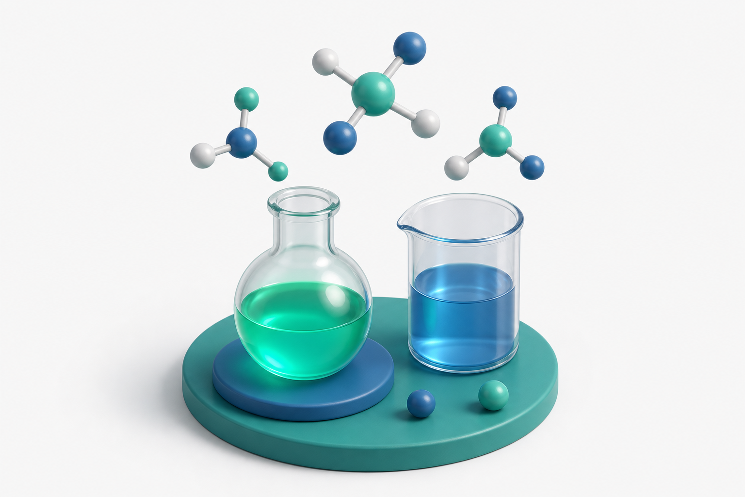 什麼是化學？研究物質的科學 illustration